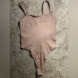 H&M light brown bodysuit